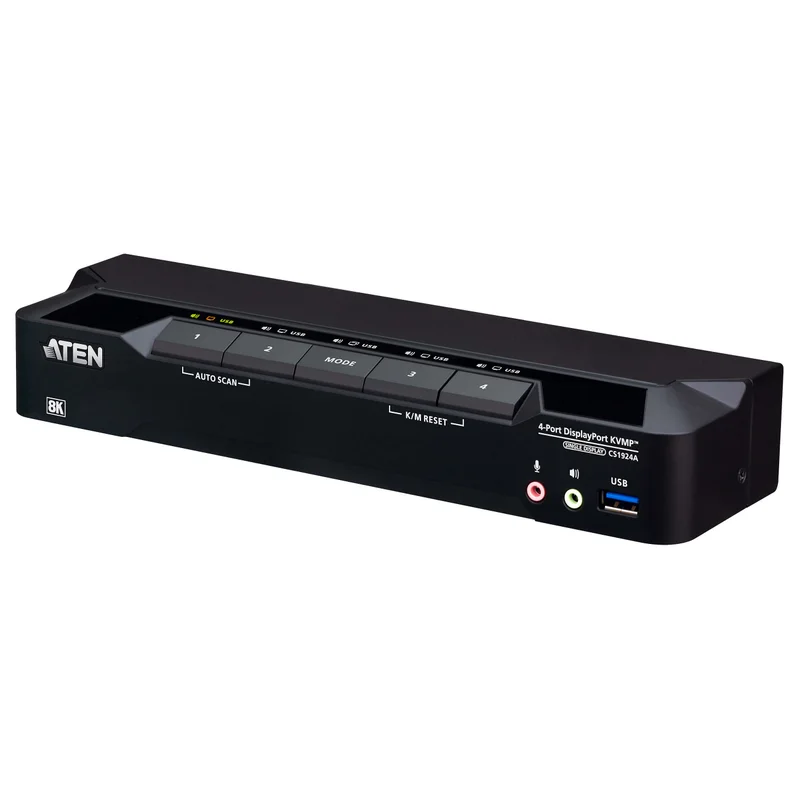 ATEN CS1924A 2-Port USB 3.0 8K DP KVM