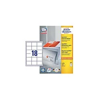 AVERY Zweckform Etiketten 3671 weiß 64,0 x 45,0 mm