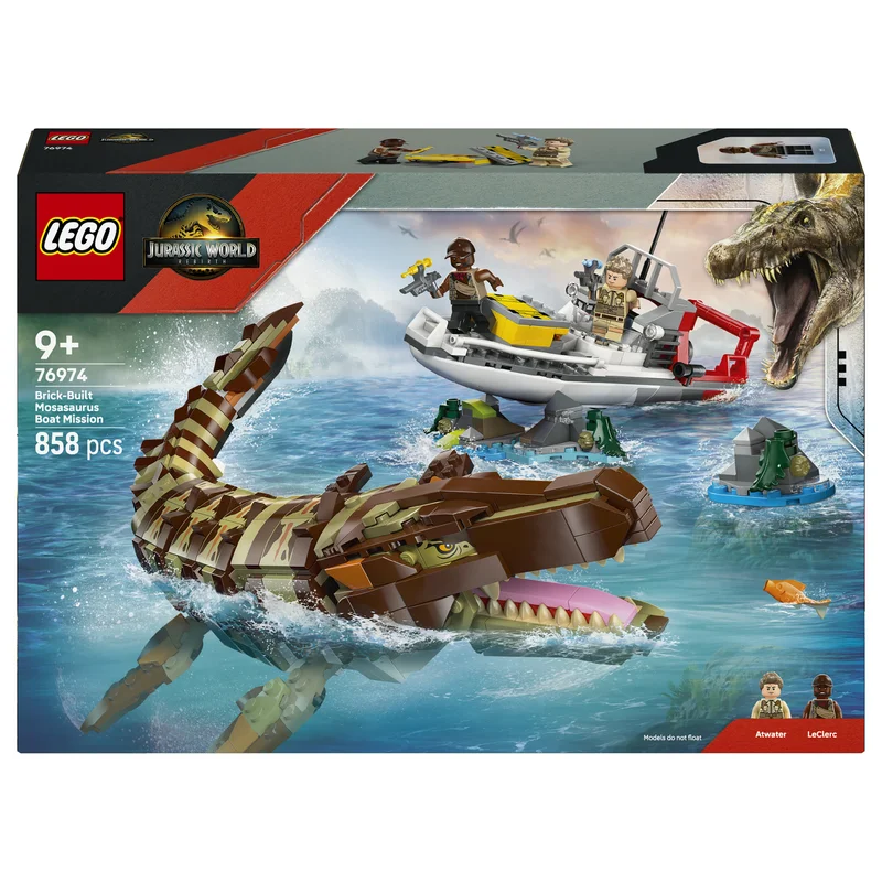 LEGO Jurassic World - Mosasaurier: Die Bootmission