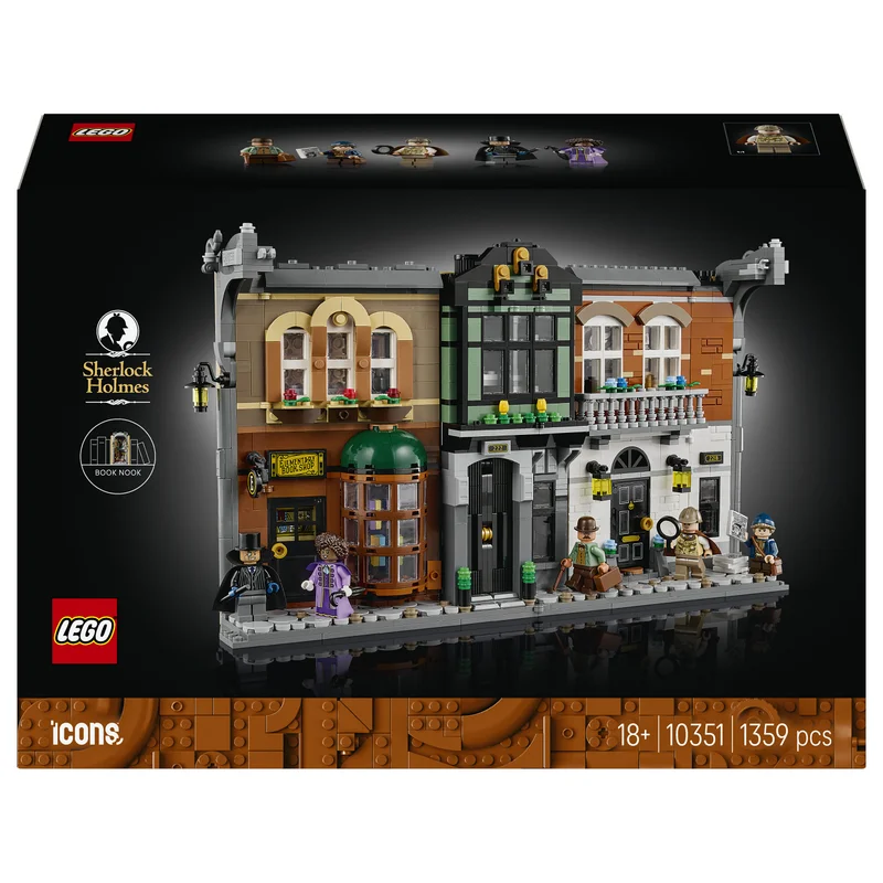 LEGO Icons - Sherlock Holmes: Bücherstütze