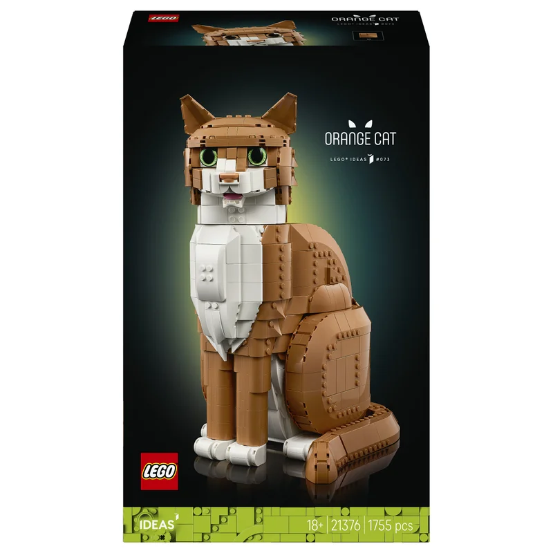 LEGO Ideas- Orangefarbene Katze