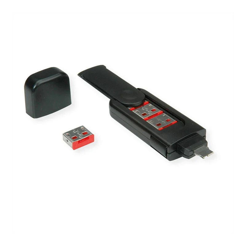 USB Typ A Port Blocker 4x Schloss und 1x Schlüssel
