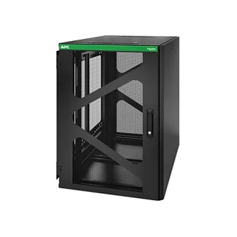 NetShelter 18U Wallmount Rack Enclosure Cabinet Side Mount UPS Depth