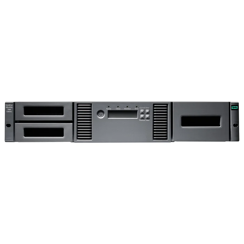 HPE MSL2024 Tape Library 1x MSL LTO-9 SAS 15xLTO-9
