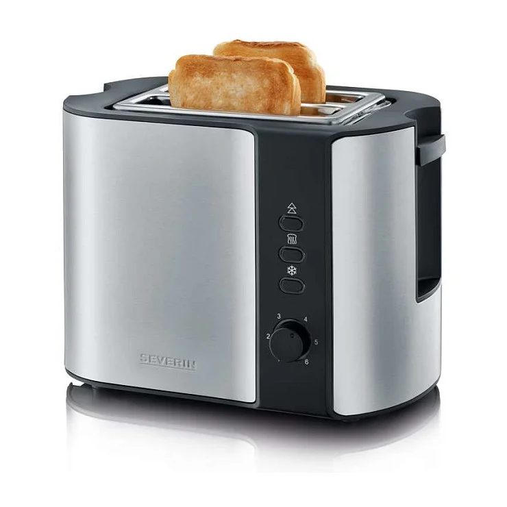 AT2589 Toaster Toaster Edelstahl-gebürstet-schwarz