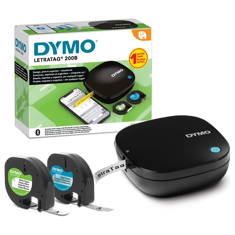 Dymo LetraTag 200B-Beschriftungsgerät mit Bluetooth black