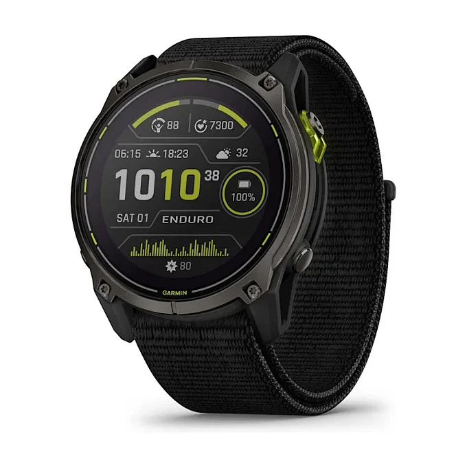 GARMIN Enduro 3 51mm Solar Sapphire Smartwatch Carbon Gray DLC Titanium