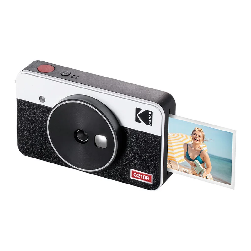 KODAK Mini Shot 2 – Instant Print Camera + 8 Photos, White