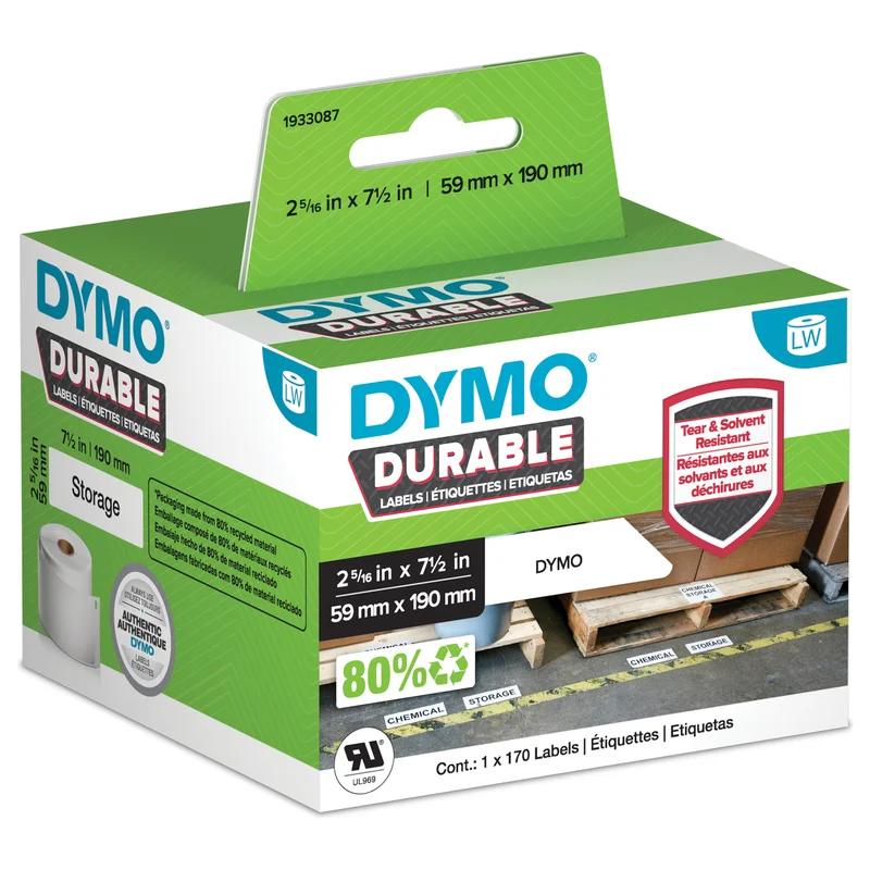DYMO LW-Adressetiketten 59x190mm 170St/Rolle