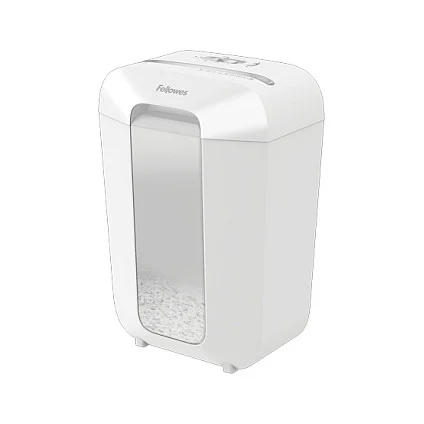 Fellowes Powershred LX70 Aktenvernichter CrossCut 11 Blatt 4x40mm P-4 Weiss