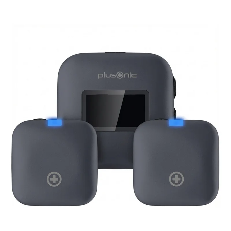 Plusonic Wireless Mikrofone Kit PS-TDS8 USB Type C/Lightning/3,5mm Klinke WiFi-Micro *ALLTRAVEL*