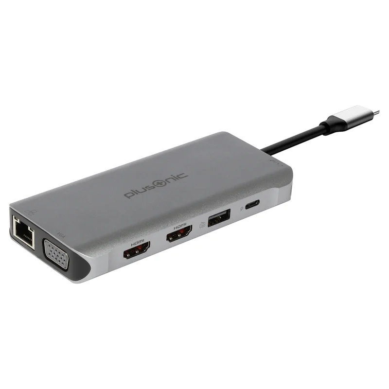 Z Plusonic USB-C Docking Adapter 8in1