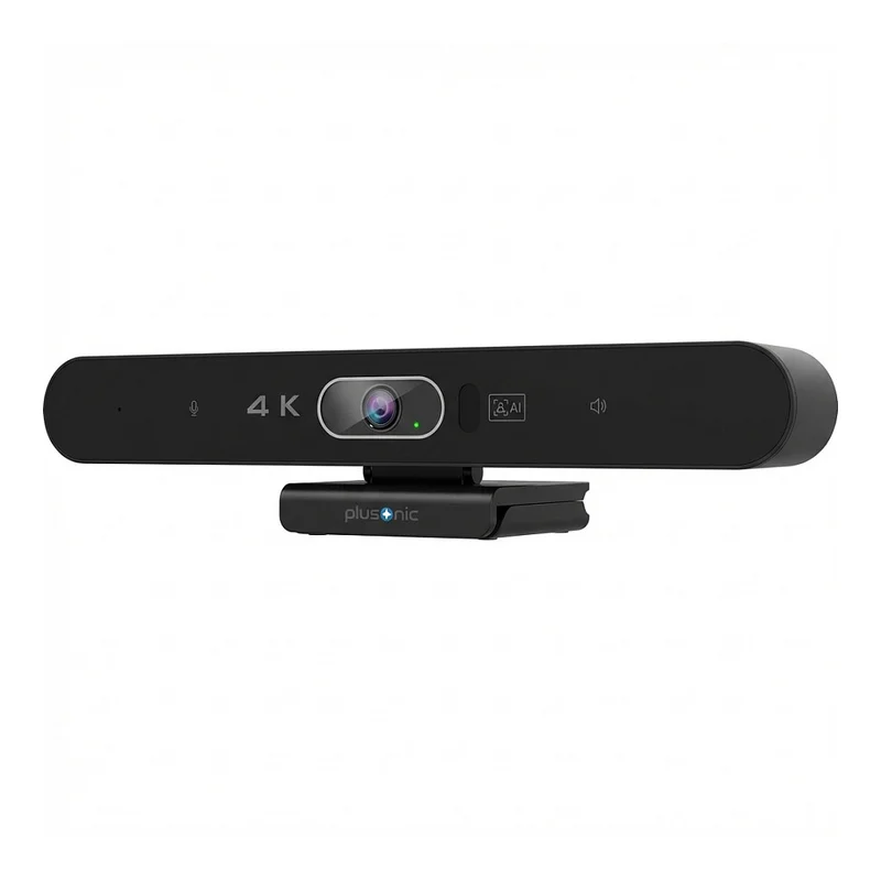 Plusonic USB Webcam 4K AI Video Auto-Tracking Video Conference Camera