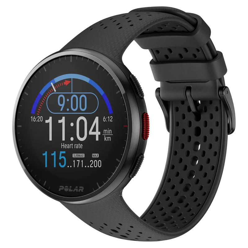 Polar Pacer PRO S/L black gray