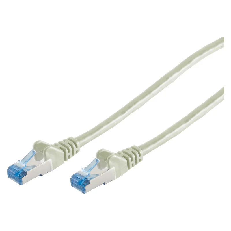 Patchkabel CAT6a RJ45 S/FTP PiMF 1m Grau