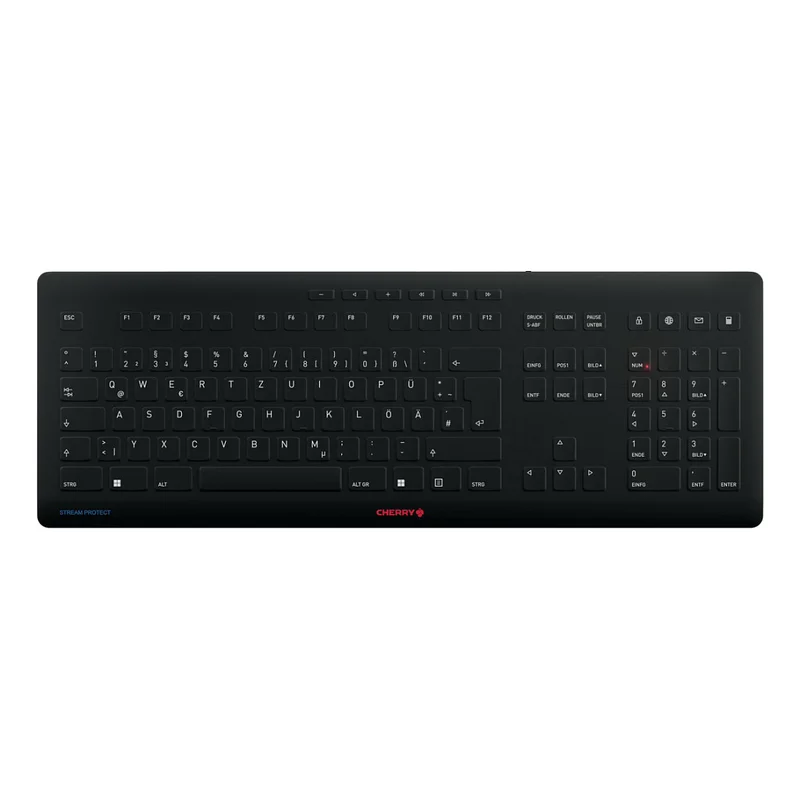 Cherry Keyboard STREAM PROTECT [DE] black