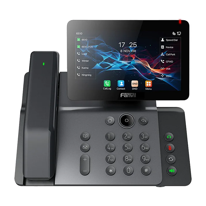 Fanvil V66 Pro, Premium IP Phone / SIP / POE / Gigabit / USB-Port / Bluetooth / Wi-Fi / BT Handset