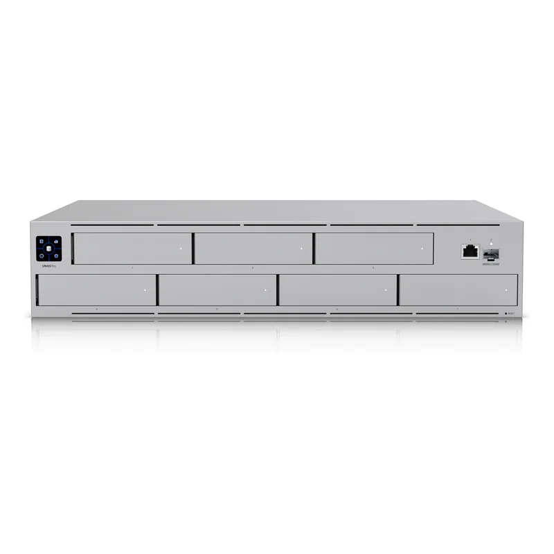 7-Bay Ubiquiti 7x 2.5/3.5 HDD / SSD 1x GbE 1x SFP+ UNAS-Pro
