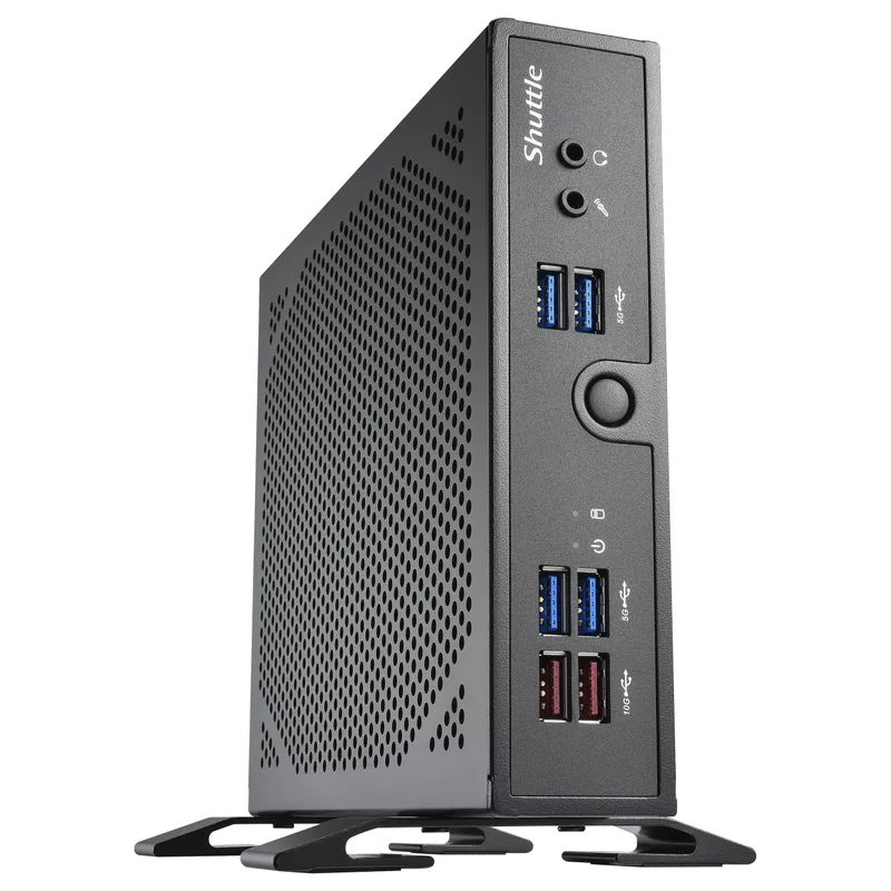 Barebone XPC slim DS50U Intel Celeron 7305 2xSODIMM DDR5 2xM.2 1xSATA 1xHDMI 1xDP 1xVGA Black