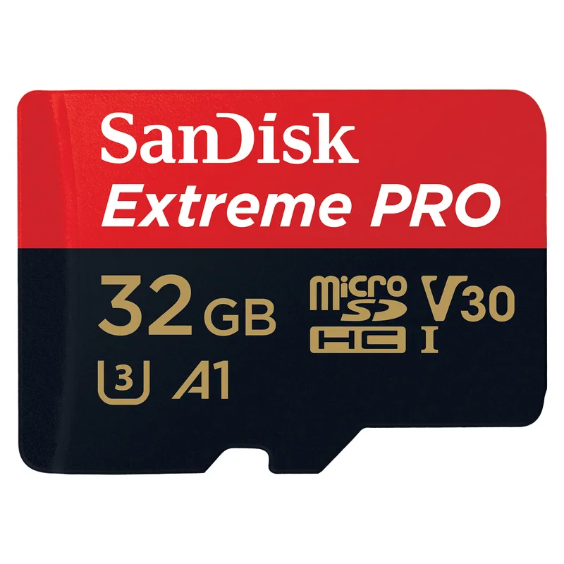 CARD 32GB Sandisk Extreme Pro MicroSDHC 100MB/s +Adapter