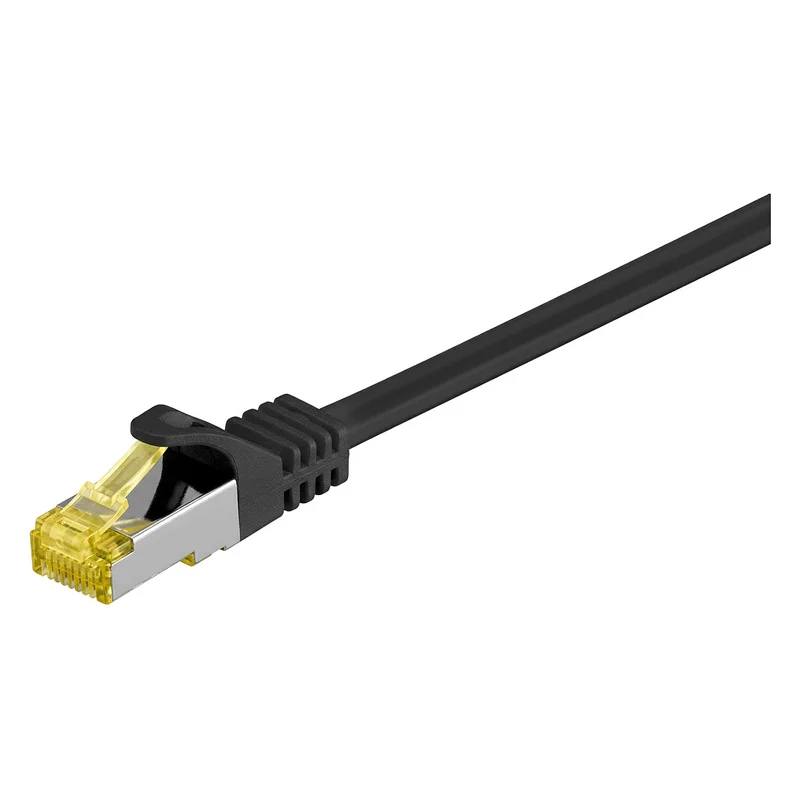 Patchkabel CAT7/6a SFTP RJ45 1,5m Black