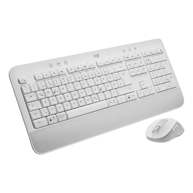 Logitech Desktop MK650 Signature BOLT [DE] white BT Mouse: Signature M650 for Busi. (400â€“4000 DPI)