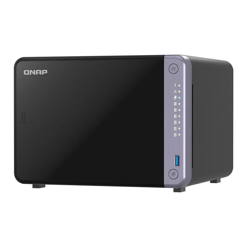 QNAP TS-632X-4G 6-bay NAS AL524 2.0GHz Quad Core 4GB DDR4 SODIMM Max. 16GB 2x10GbE SFP+