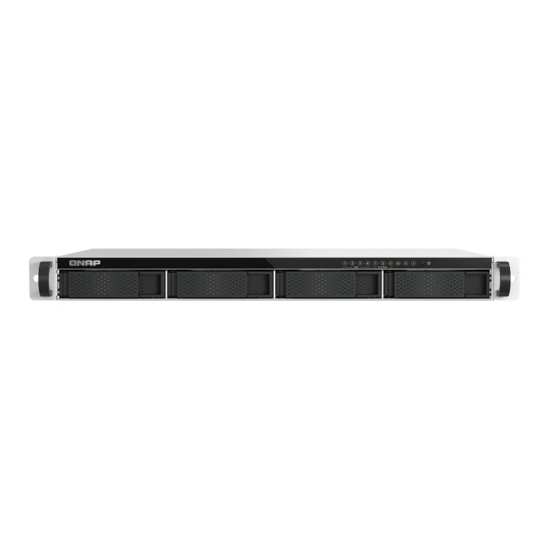 QNAP TS-765eU-8G 1U 4-bay Intel Atom x7405C 8.89cm 3.5Zoll SATA + 3 x E1.S/PCIe M.2 2280 short depth NAS 8GB RAM