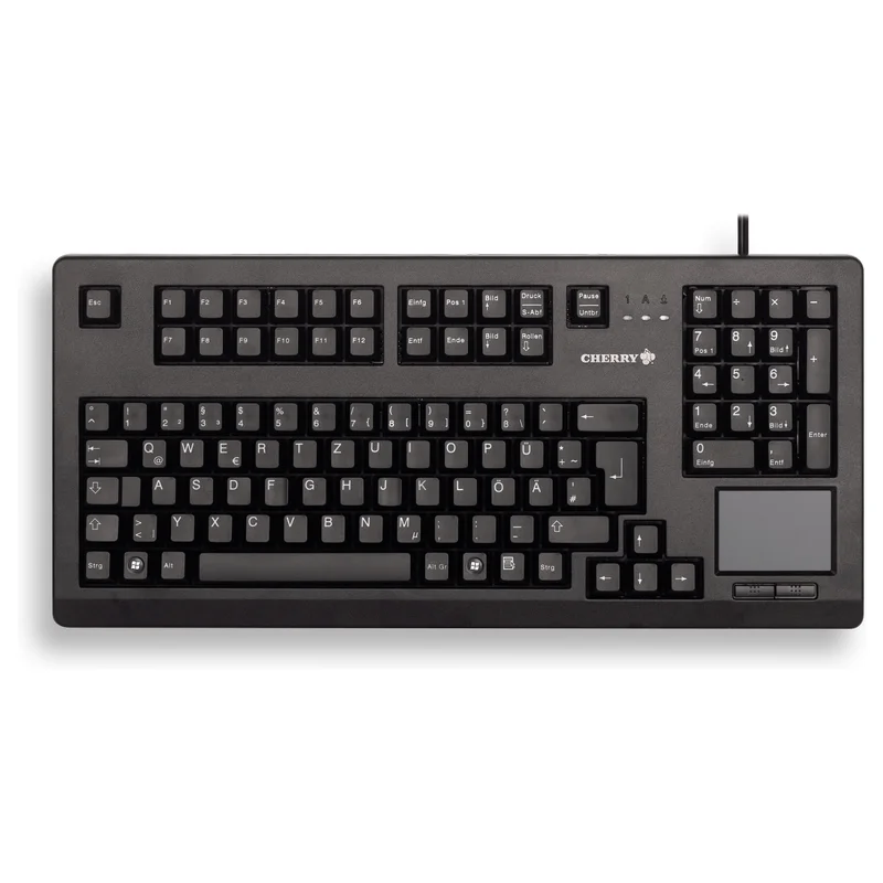 Cherry Keyboard G80-11900 Touchpad [DE] Black