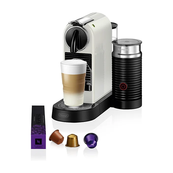 DeLonghi Kaffeemaschine Nespresso CitiZ & Milk *weiß*