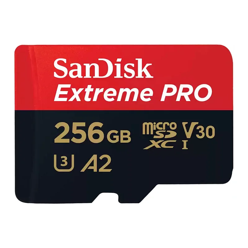 CARD 256GB Sandisk Extreme Pro microsdxc 200MB/s + Adapter
