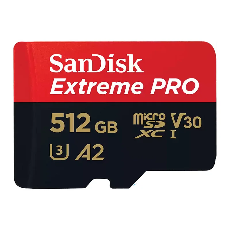 CARD 512GB Sandisk Extreme PRO microsdxc UHS-I Karte + Adapter