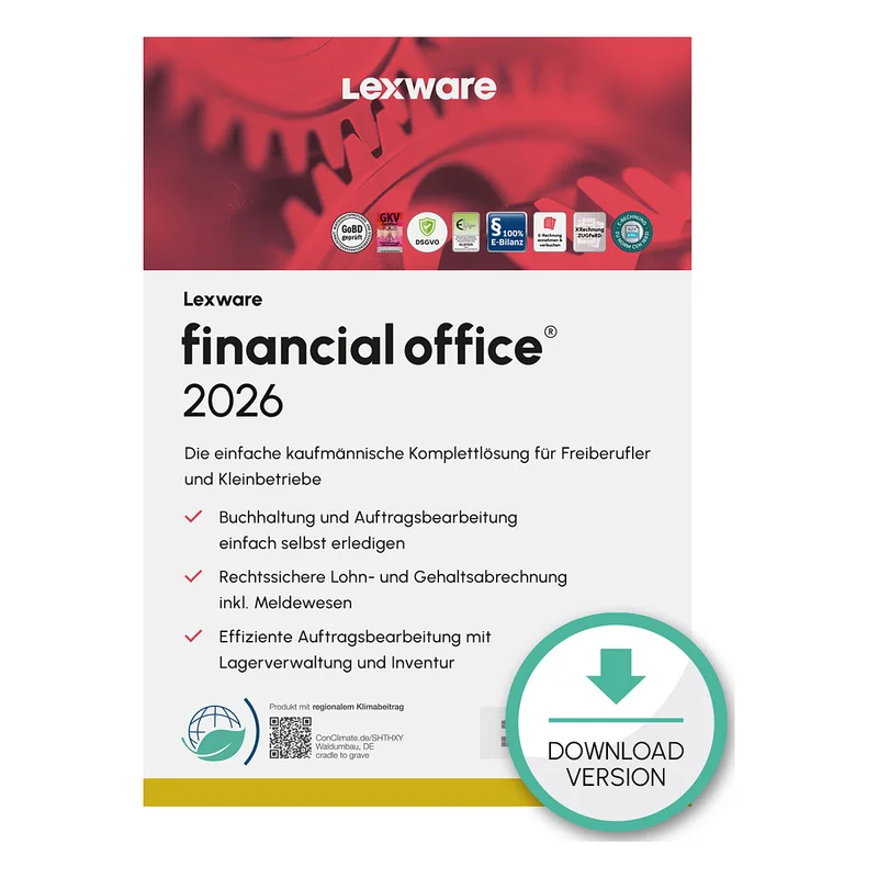 Lexware Financial Office 2026 - 1 Device, ABO - ESD-Download