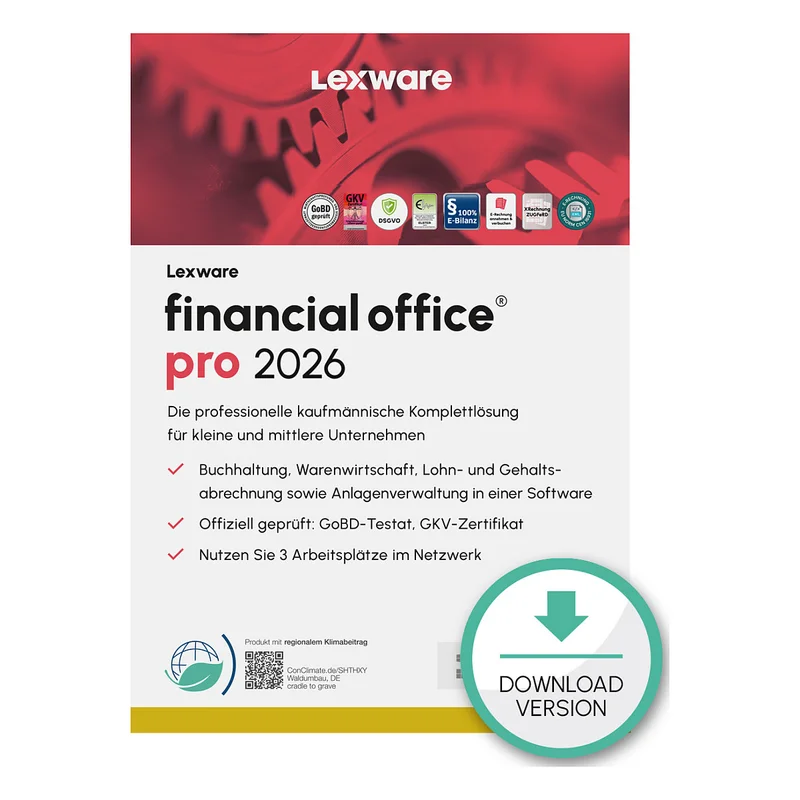 Lexware Financial Office Pro 2026 - 3 Devices, ABO - ESD -Download