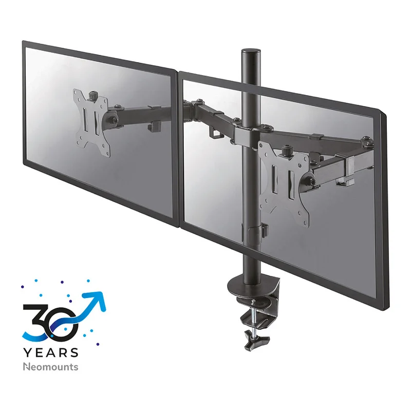 Neomounts FPMA-D550DBLACK Tischhalterung für zwei Flachbildschirme bis 32" - Schwarz