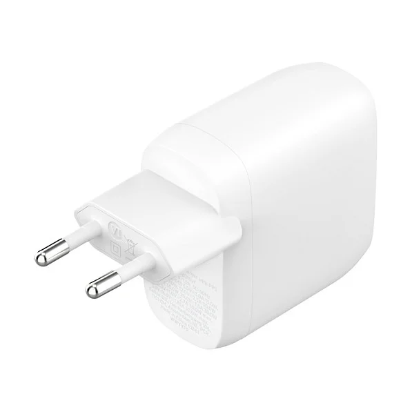 Belkin 60W Dual USB-C Ladegerät mit Power Deliver, weiss