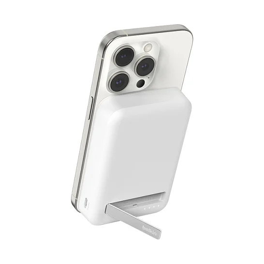 Belkin BoostCharge Pro Magnetische Powerbank Qi2 10K, white