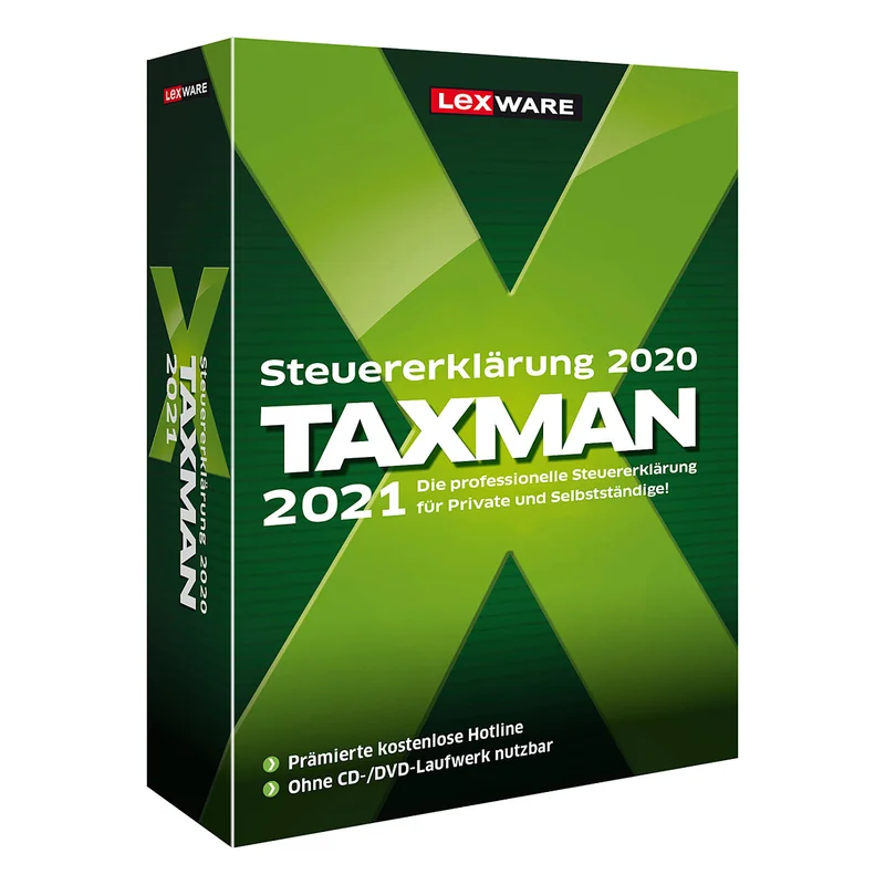 Lexware TAXMAN 2021 für Vermieter - ESD-Download
