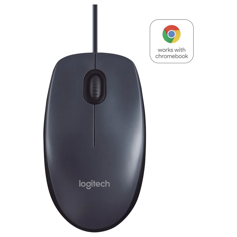 Logitech B100 optical USB black OEM