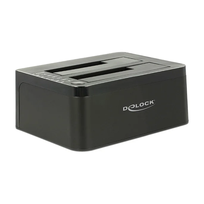 USB 5 Gbps Dual Dockingstation für 2 x SATA HDD / SSD mit Klon Funktion
