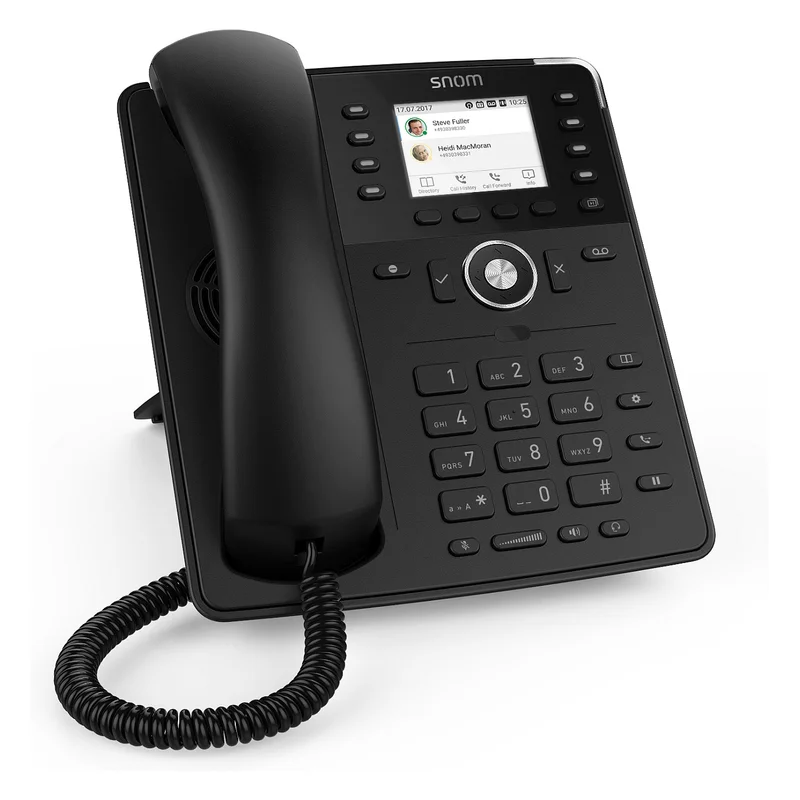 SNOM D735 VOIP Tischtelefon (SIP) ohne Netzteil Black