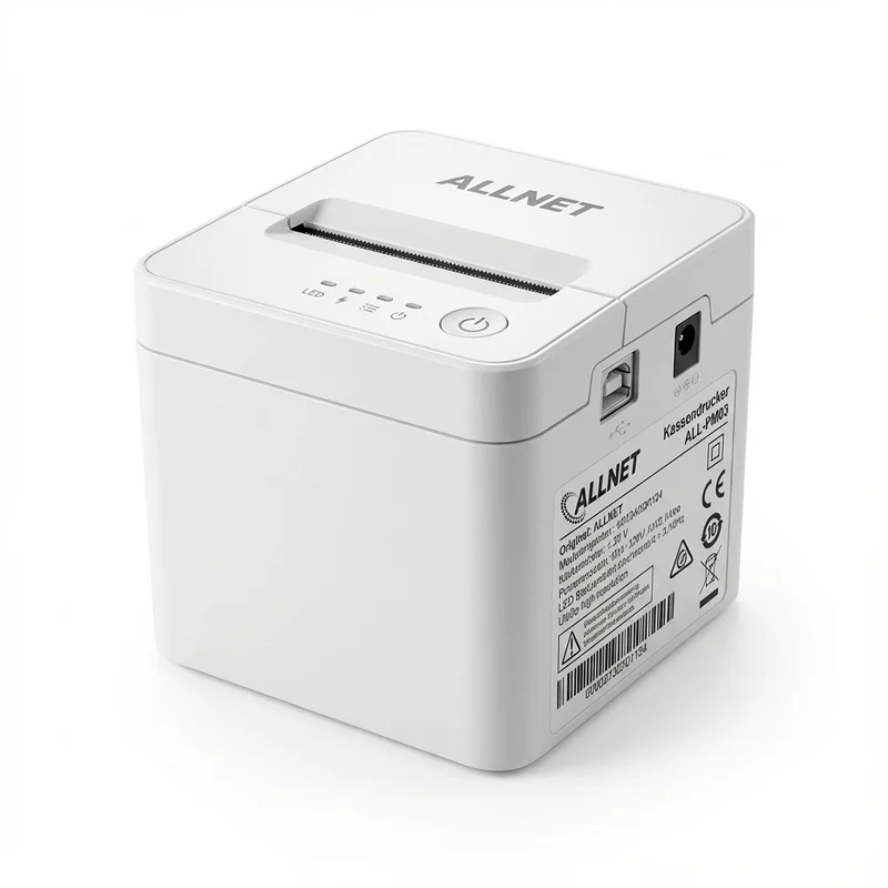 ALLNET Kasse ALLNET Mobildrucker/Kassendrucker ALL-PM03. USB / Bluetooth 58 mm. schwarz