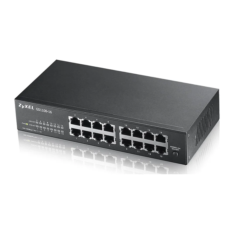16P ZyXEL GS1100-16 Metall