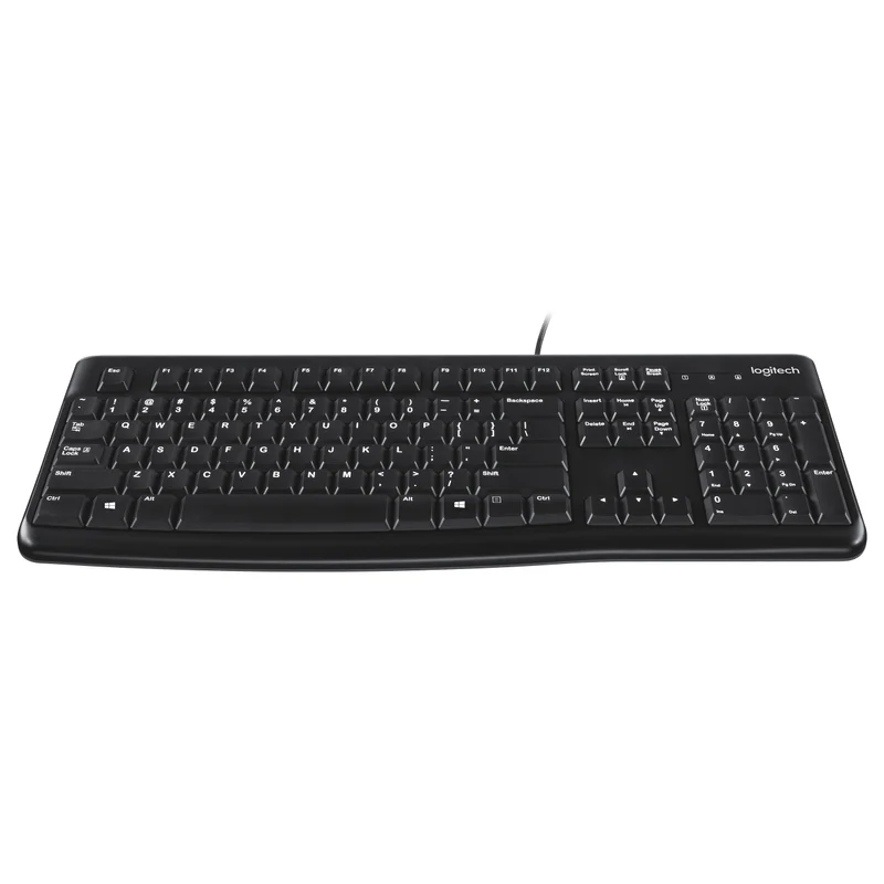 Logitech K120 USB Black QWERTY US