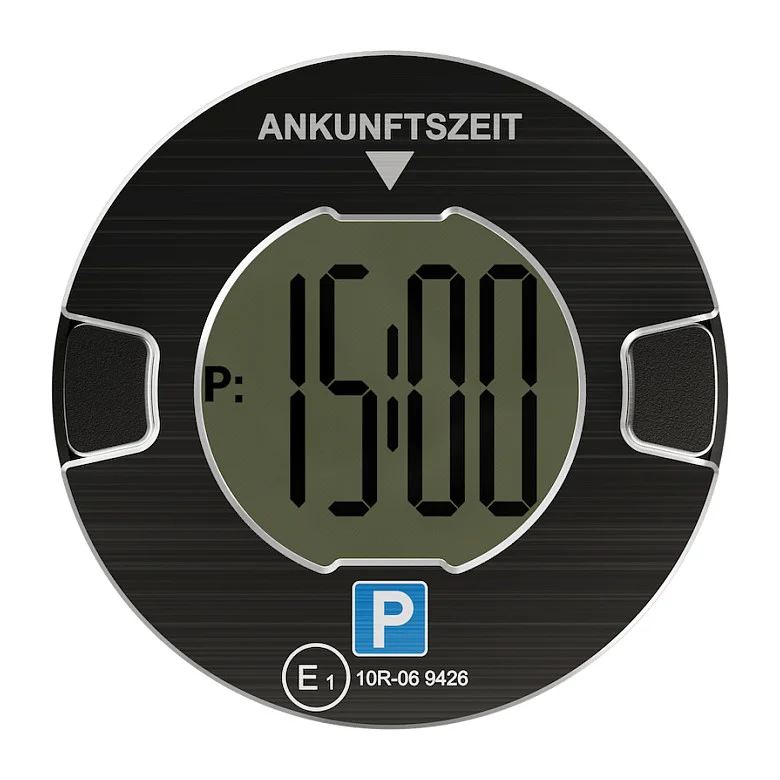 OOONO P-DISC NO1 (elektrische Parkscheibe) Schwarz