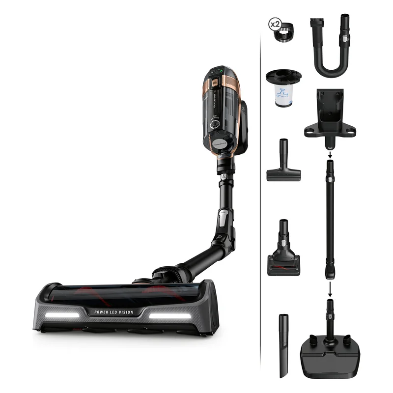 Rowenta X-Force Flex 15.60 RH99F1 (schwarz/bronze)