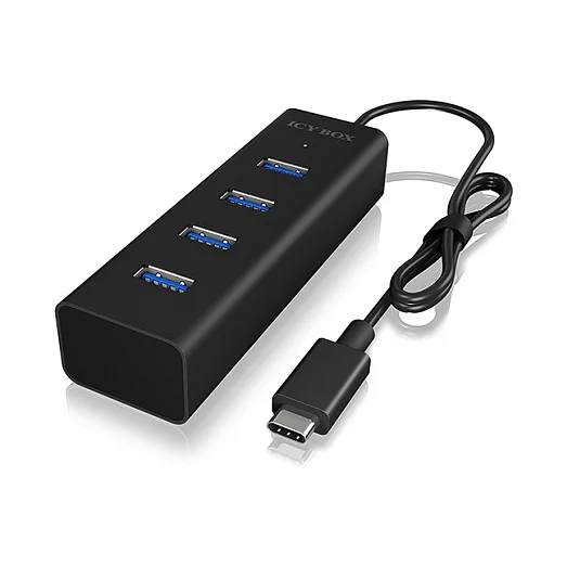 ICY BOX IB-HUB1409-C3 USB-C HUB 4-Port 4xUSB 3.0