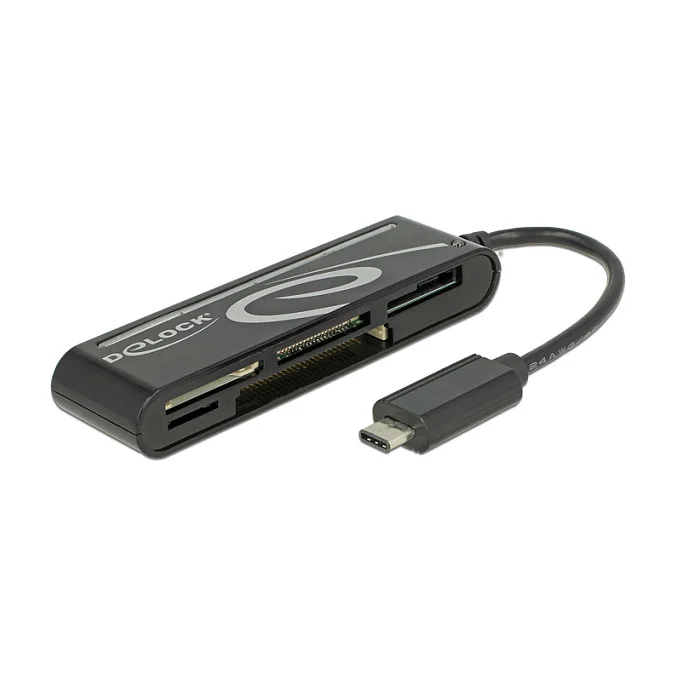 USB 2.0 Card Reader USB Type-C™ Stecker 5 Slots